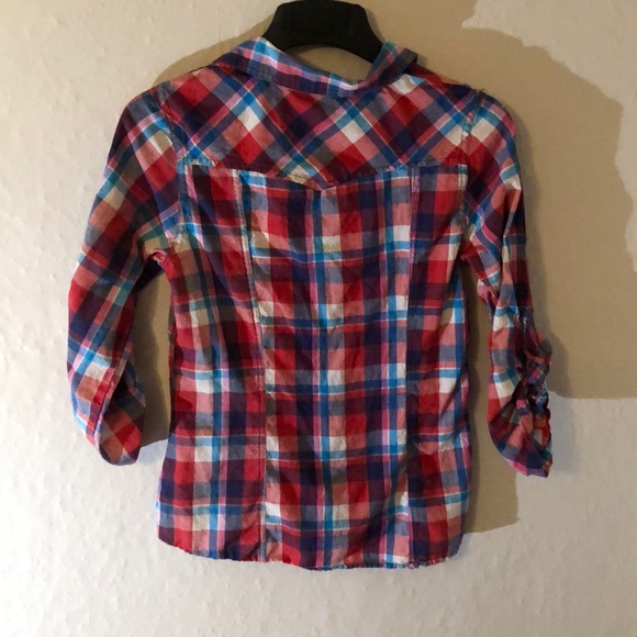 Pink Long Sleeve Passport Flannel - Picture 4 of 10